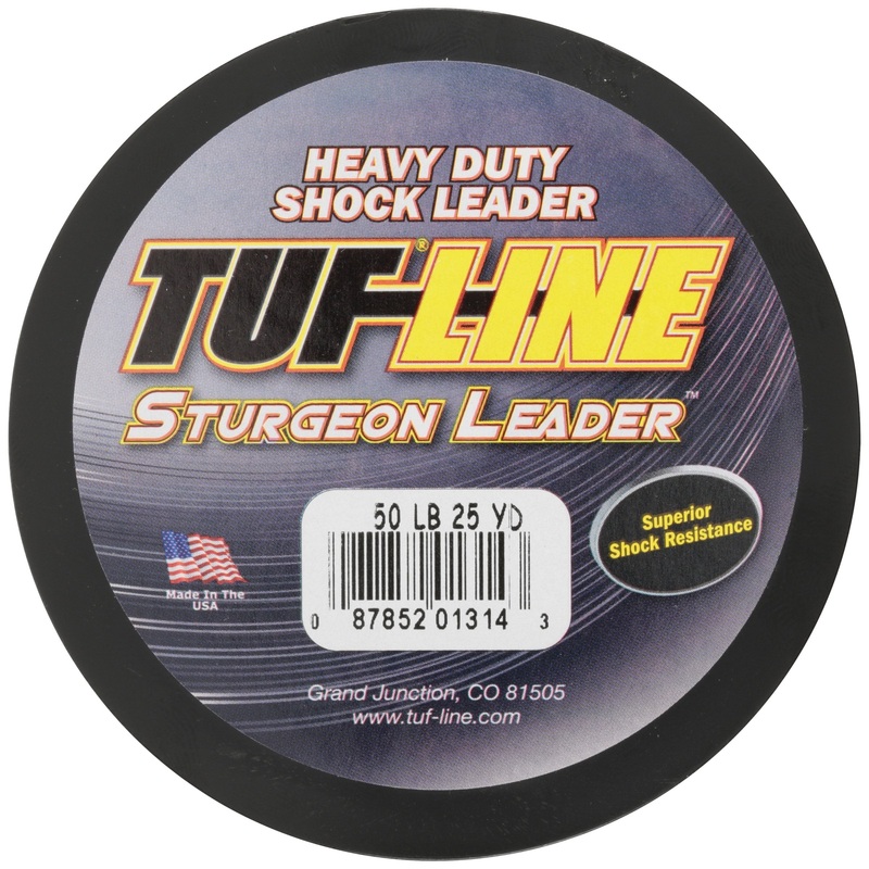 Tuf Line Sturgeon Leader Fishing Line  50 Lb. Test  25yds ZZZ