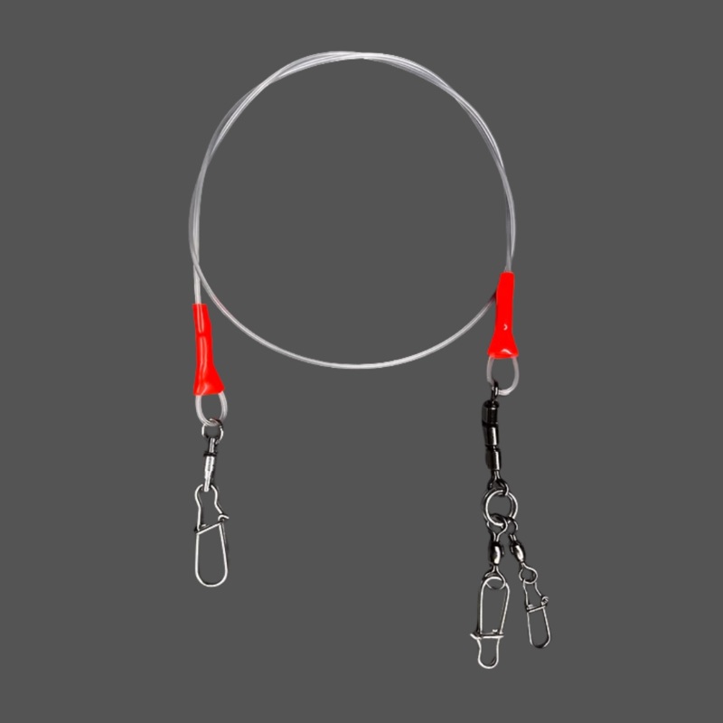 Coldwater Strong Anti Twist 18" Red Flasher Bumper Leader