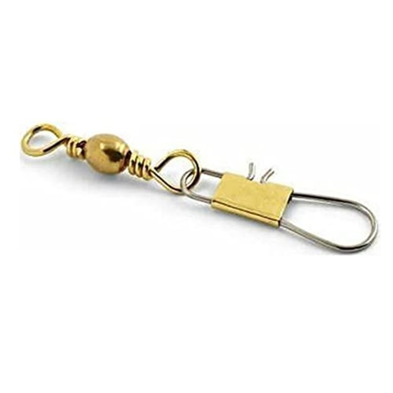 Pucci BSS-7 Snap Swivel (6 Pack), Brass