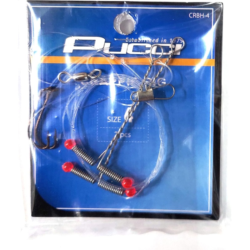 Pucci CRBH-4 Crappie Bh HK W/2 Rig