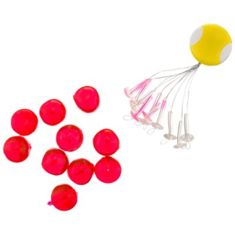 BNR Tackle Soft Beads - 14 Mm - Red