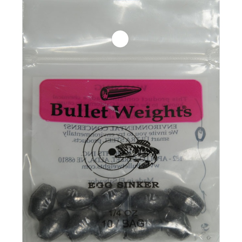 Egg Sinker Sz14Oz Ziplock 10Bg