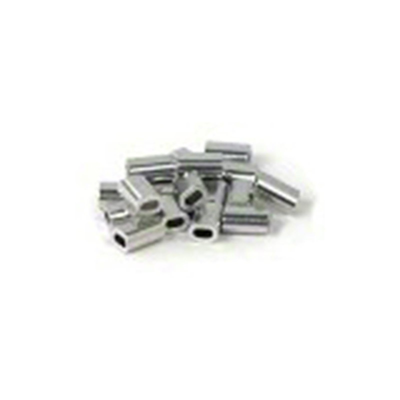 Billfisher Aluminum Single Sleeve 50-60Lb 25Pk, .8AL-25
