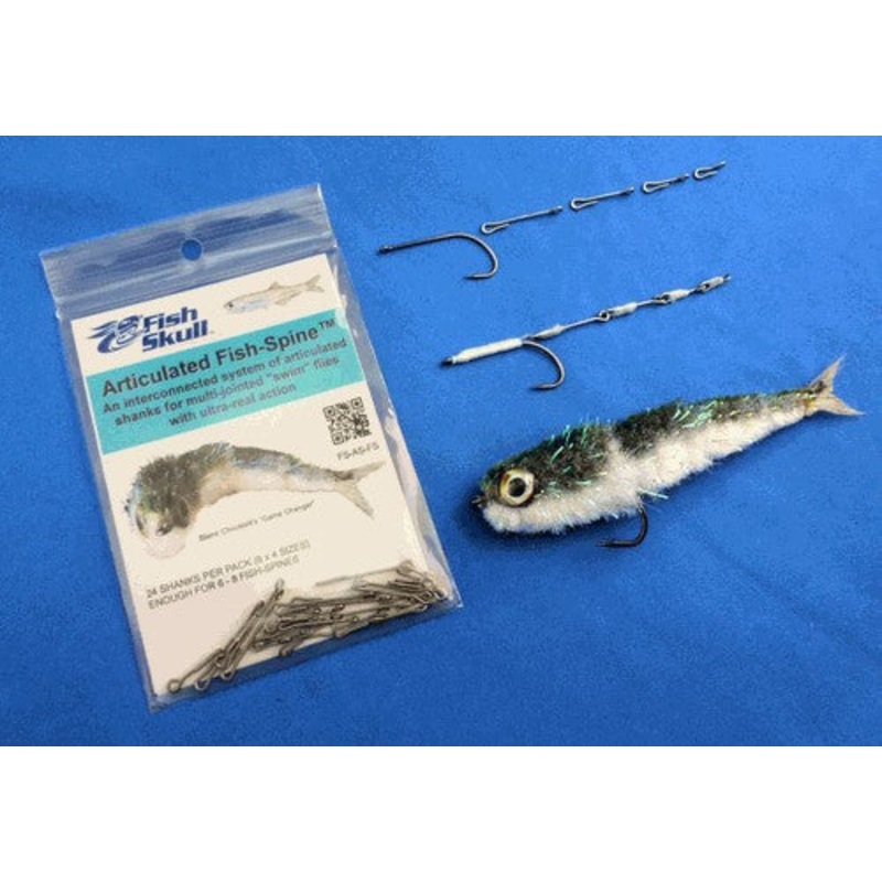 Fish Skull Articulated Fish-Spine Section - 10 Mm