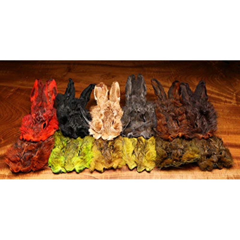 Hareline Hare'S Mask, Grade #1 - Olive