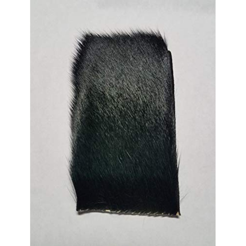Hareline Dubbin Dyed Black Coastal Deer Hair