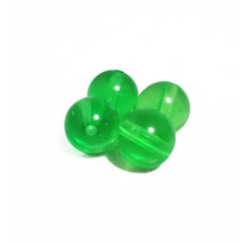 Poulsen Cascade Beads, Round Premium #6 Lime 30/Pk