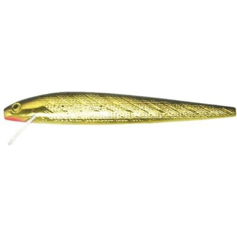 RJ10-02 Rebel Jointed Minnow, 3.5 - Gold-Black