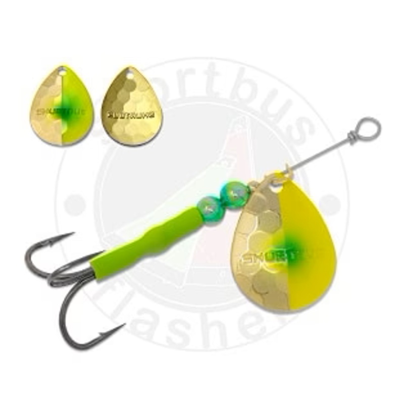 Shortbus Flashers 3.5 Colorado Spinner - Brass Big O