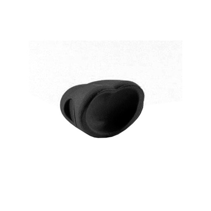 Surface Seducer Double Barrel Popper &Slider Body - Black - XL - 5/0-6/0 Hook