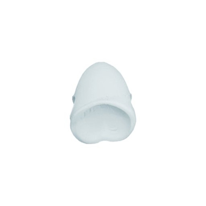 Surface Seducer Double Barrel Popper &Slider Body - White - XL - 5/0-6/0 Hook