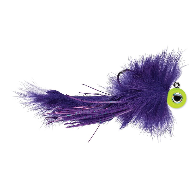VMC Twitchin' Jig | Glow Intruder UV; 1/2 Oz.