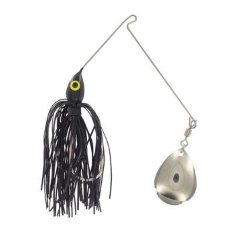 Wahoo Promo Spinnerbait, 3/8 Oz, 4/0 Hook, Chartreuse Shad, Colorado