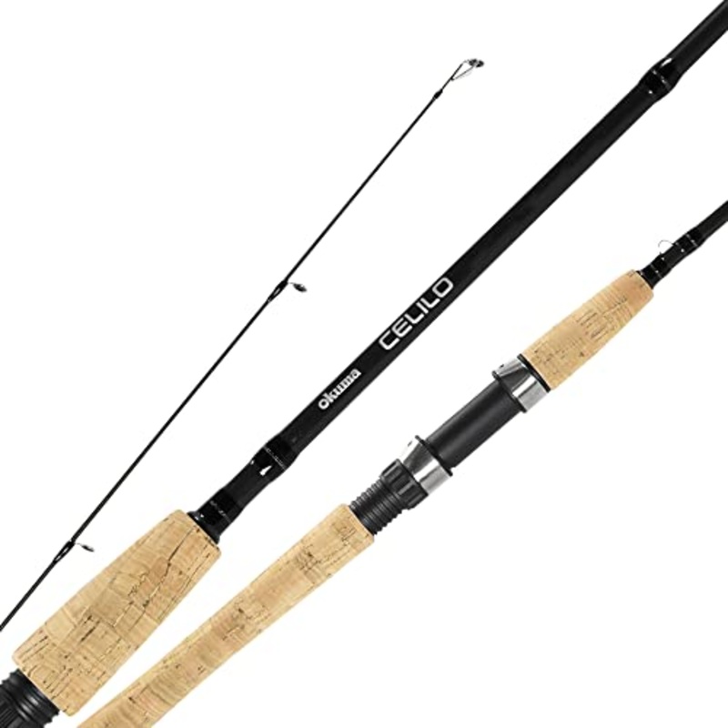 Okuma Fishing Tackle Celilo Specialty B Series Trolling Rod 7ft 6in Light Moderate 2 Pieces CE-S-762Lb