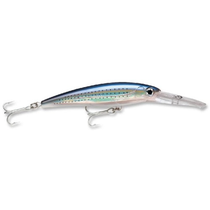 XRap Magnum 15 Trolling, Deep Diver, 4 34, 1 18 Oz, Spotted Minnow, Floating