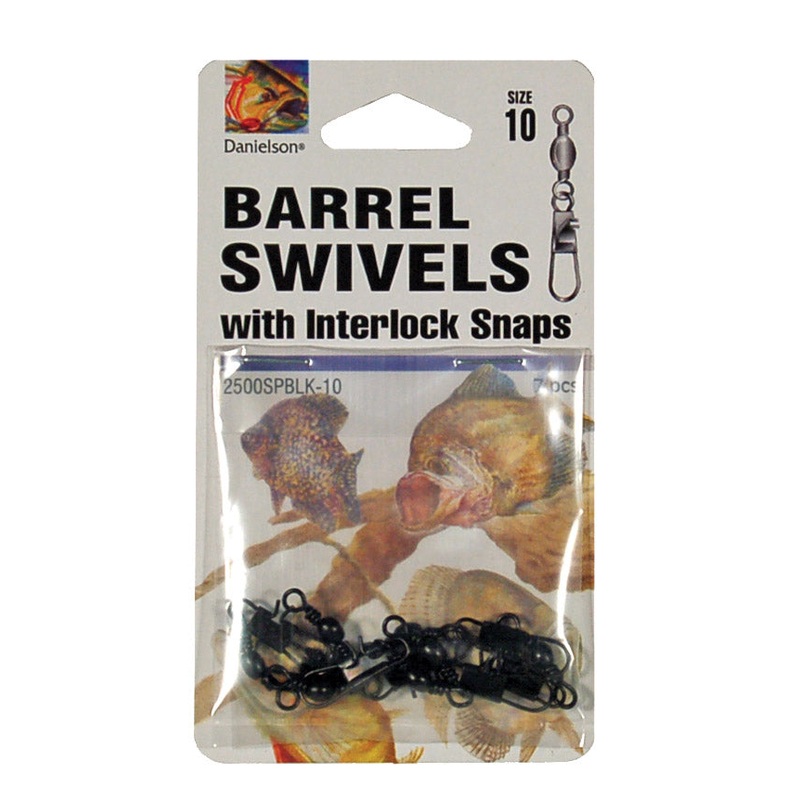 Danielson Barrel Swivel & Interlocking Snaps ZZZ