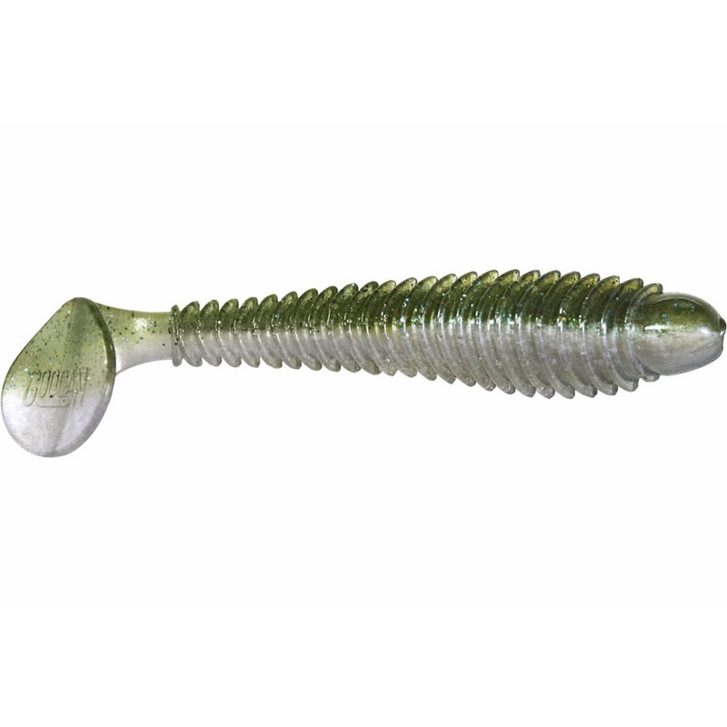 Googan Baits Saucy Swimmer Soft Bait, Magic Shad