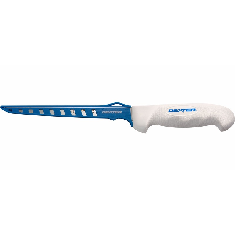 Dexter SG133-7EG Sofgrip 7in Flexible Narrow Fillet Knife W/Edge Guard
