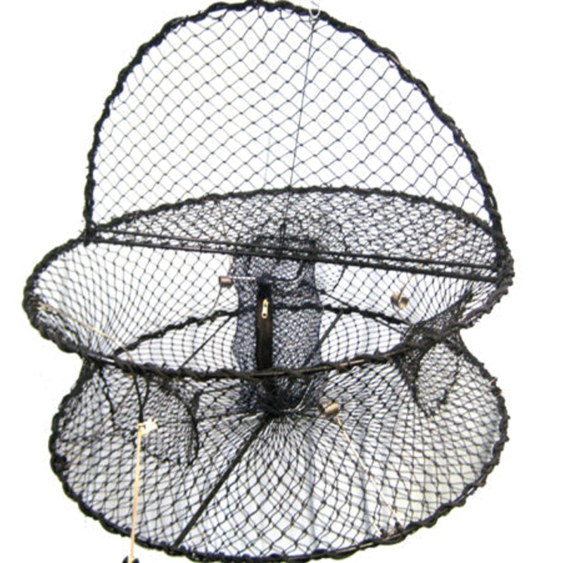 Promar 32" Collapsible Shrimp Pot - w/Hinged Tending Door