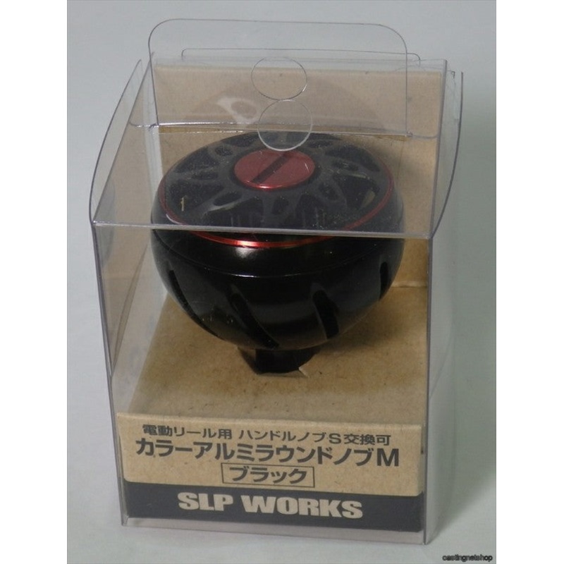 SLP Works Aluminum Round Knob M Black