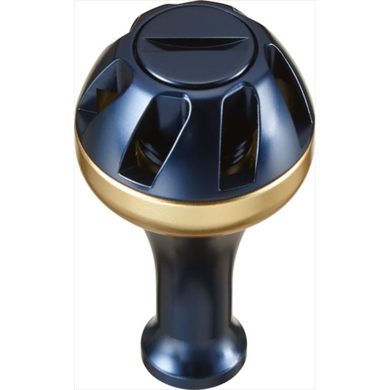 SLP Works Aluminum Round Knob S Navy Blue/Gold