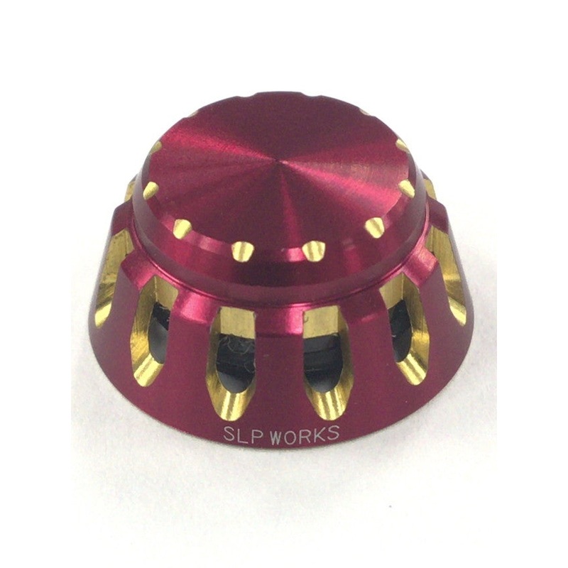 SLP Works Spinning handle cap S Red
