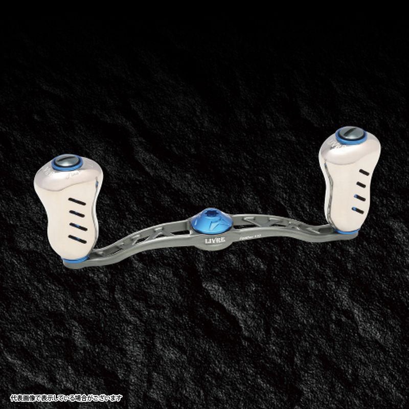 Livre CLANK Feather 110 for Shimano Right-handed (Gunmetal P+Blue G)