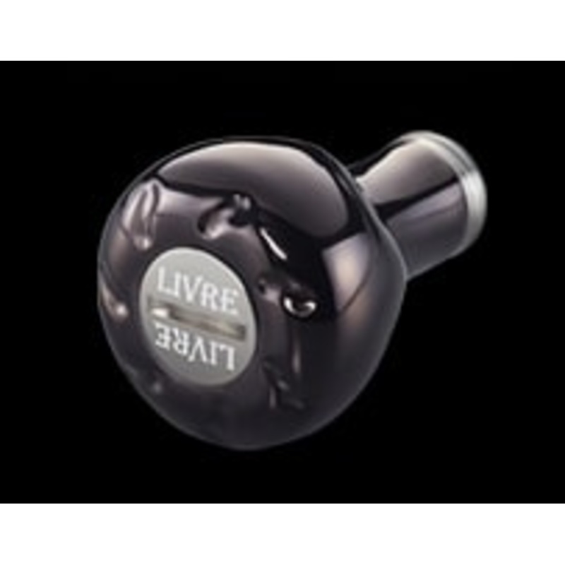 Livre EF30 Knob 1 pcs (Brown IP + Titanium C)