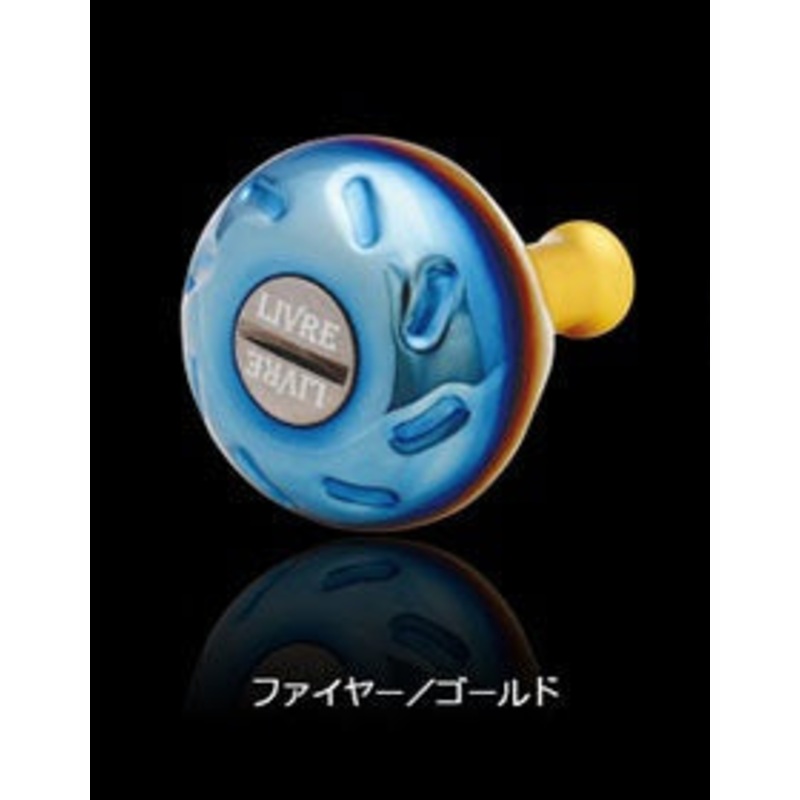 Livre EF37 Knob 1 pcs (Fire + Gold C)