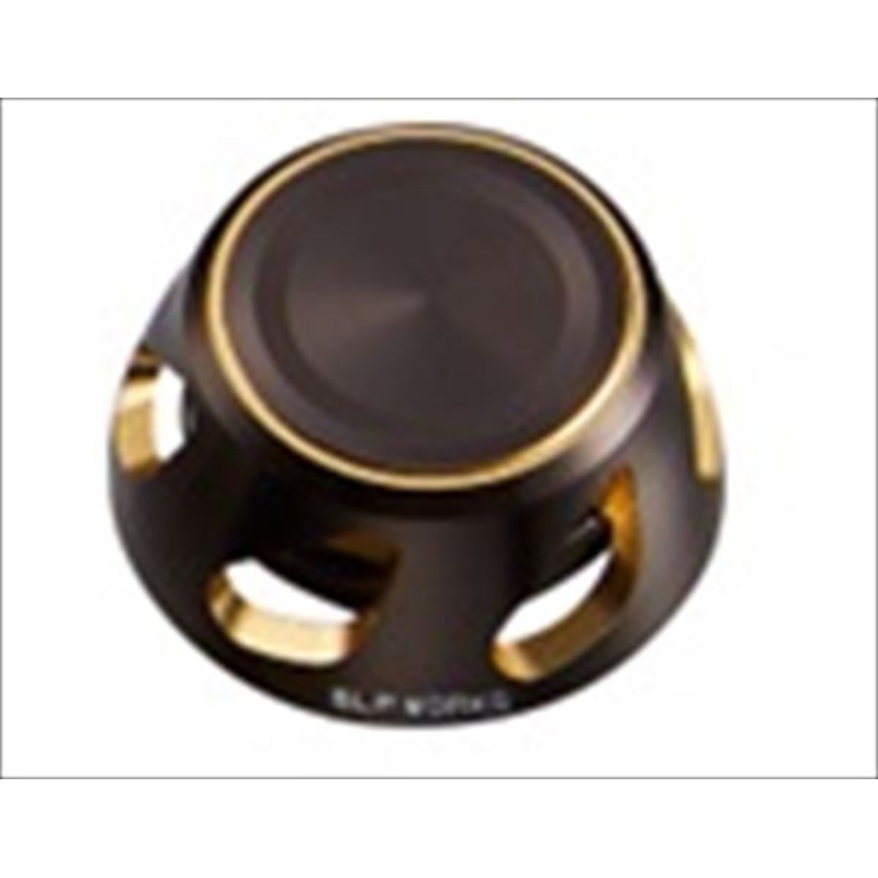 SLP Works 22 Spinning Handle Cap S Black/Gold