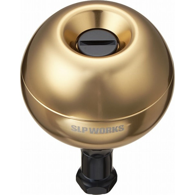 SLP Works 47mm Aluminum Power Round Knob/Gold
