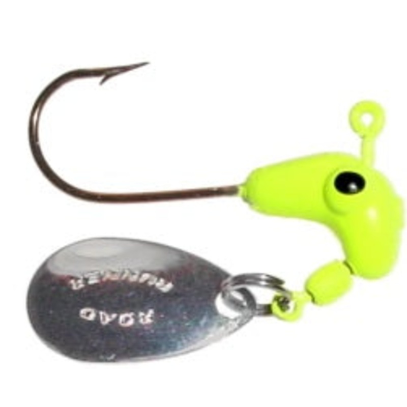 Blakemore Road Runner Heads 1/4 4ct Chartreuse