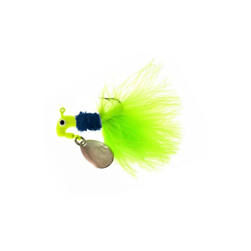 Blakemore Road Runner Maribou 1/8oz Blue/Chart/Blue 2pk