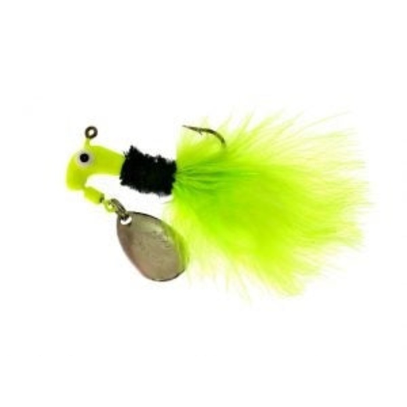 Blakemore Road Runner Maribou 1/8oz Chart/Black/Chart 12/cd