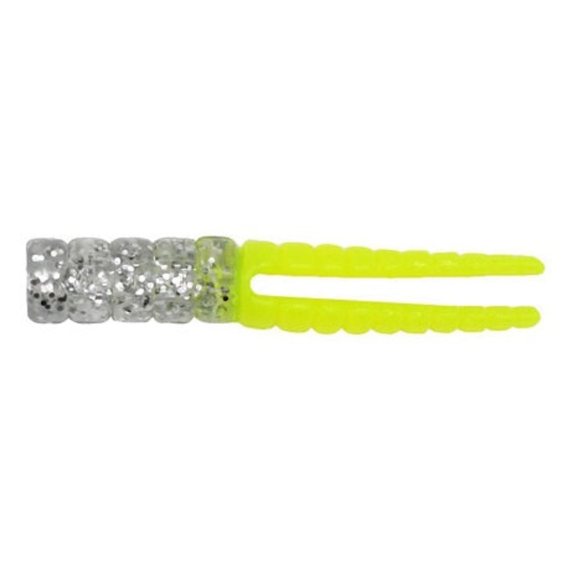 Leland Crappie Magnet 1.5in 15ct Enid/Chartreuse