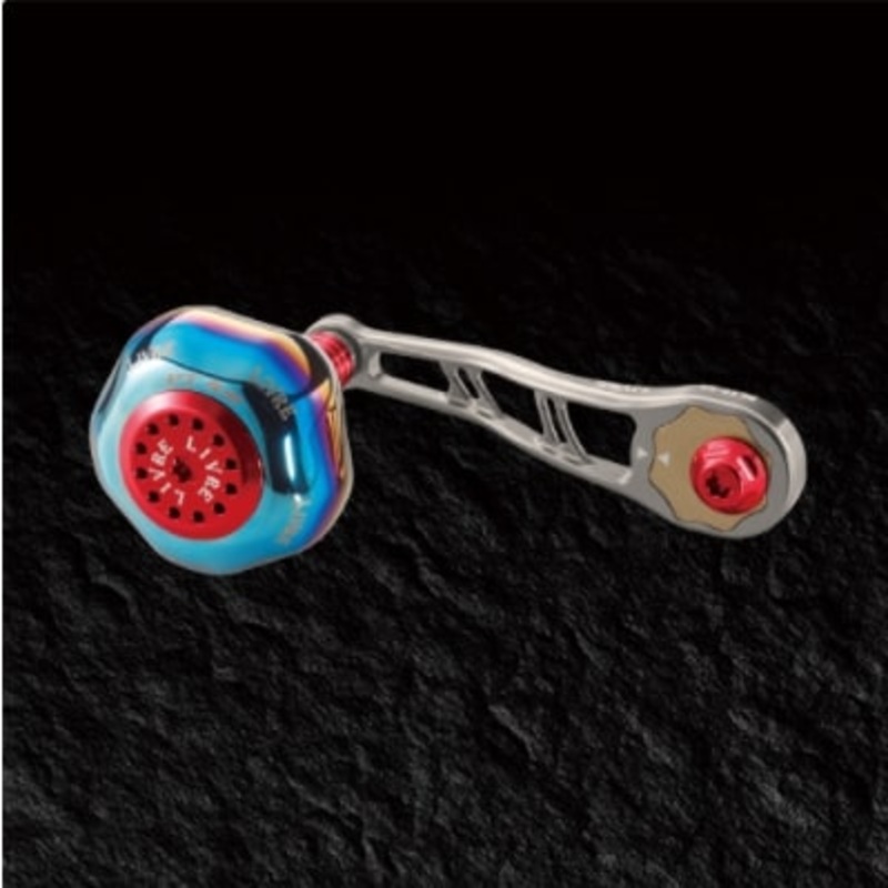 Livre BJ 75-83PT for Shimano & Daiwa Left-handed (Titanium P+Red G)