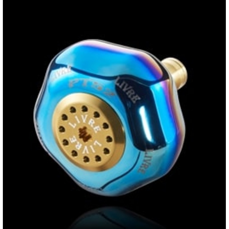 Livre Single Knob 1 pcs PT52 for Shimano B (Fire + Gold C)