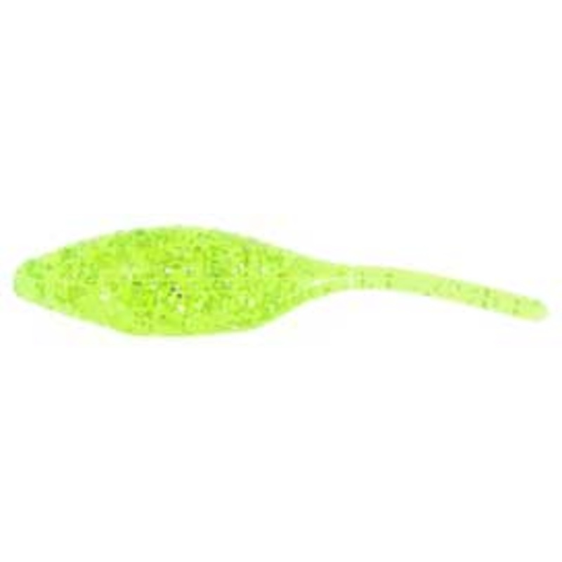 Bass A Tiny Shad 1.5in 15ct Chartreuse Glitter