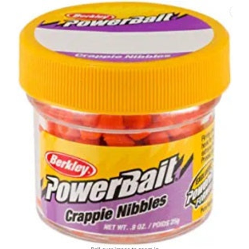 Berkley Crappie Nibbles .90oz Flo Orange