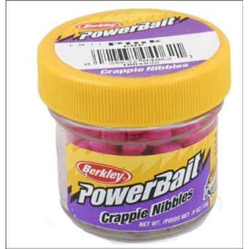 Berkley Crappie Nibbles .90oz Pink