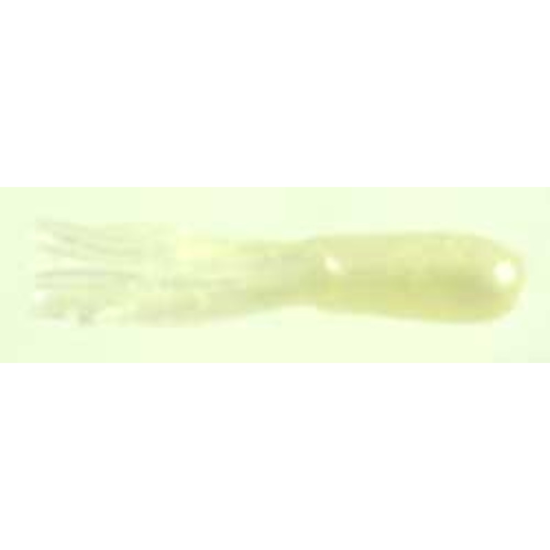 Big Bite Crappie Tubes 1.5" 10ct Pearl