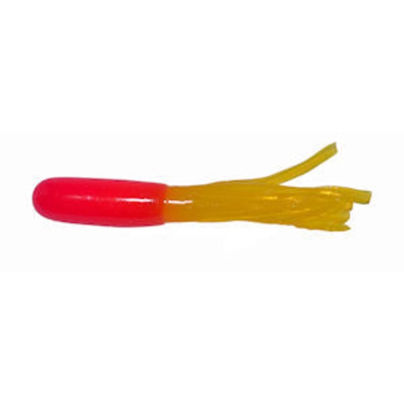 Big Bite Crappie Tubes 1.5" 10ct Pink/Yellow