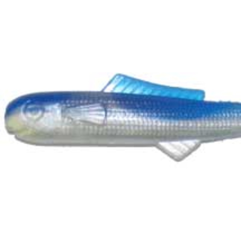 Big Bite Minnow Triple Tip 2.5in 10ct Pearl/Blue
