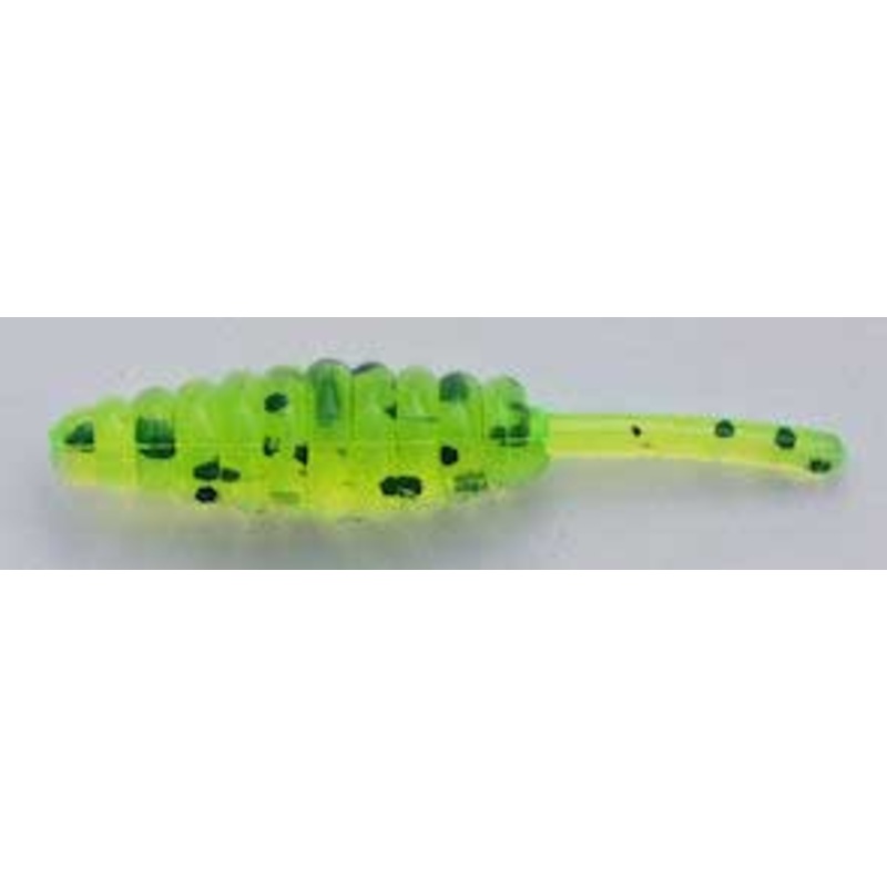 Big Bite Panfish Minnow 1.5" 10ct Chartreuse Pepper