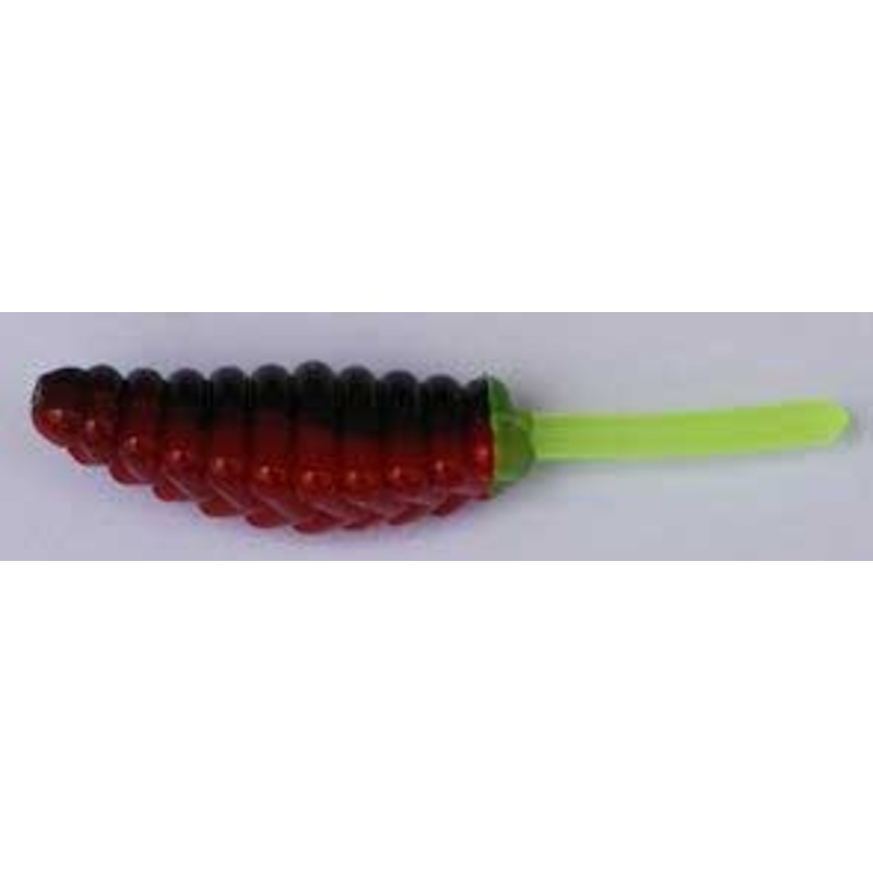 Big Bite Panfish Minnow 1.5" 10ct Red/Black Chartreuse