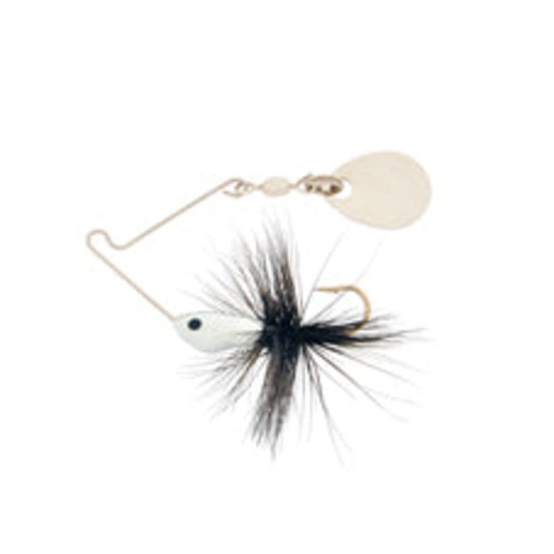 H&H Cutie Spin 1/16 Nickle-White/Black/White