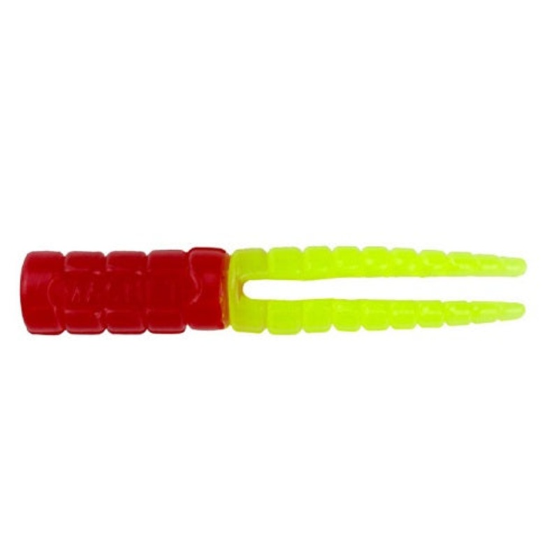 Leland Crappie Magnet 1.5" 15ct Red/Chartreuse