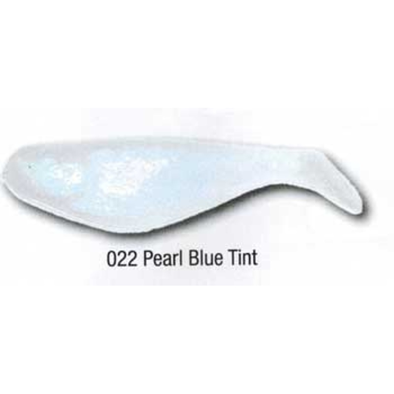 Luckie Strike Shad Minnow 5" 25ct Pearl Blue Tint