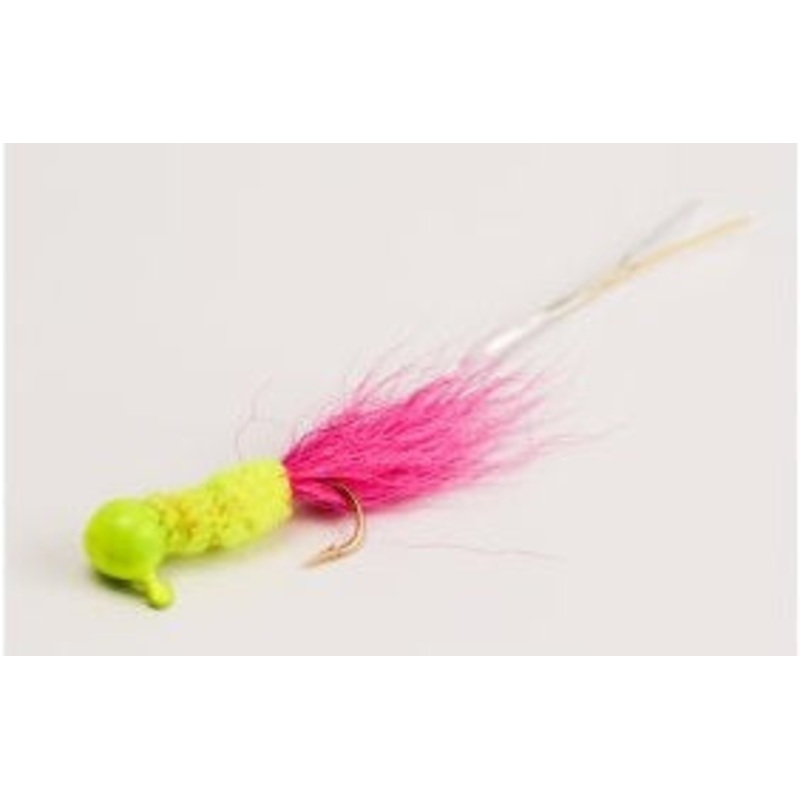 Slater Electric Chicken Jig 1/16 Chart/Pink/Pink #4 Hook 3pk
