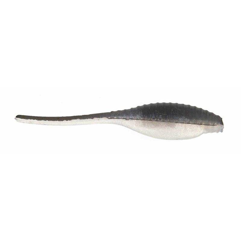Bass A Pro Tiny Shad 2" 15ct Black Shad
